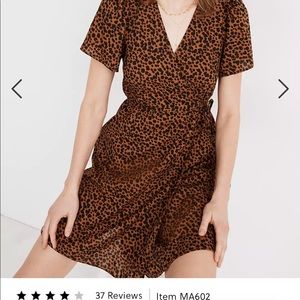 Madewell Wrap Mini Dress